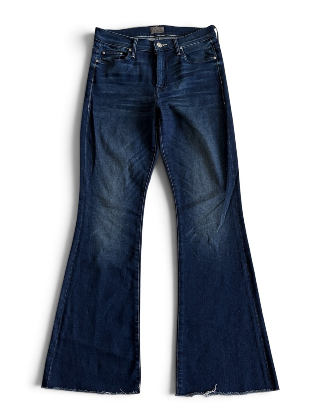 MOTHER The Weekender Fray Jeans Size 28 Tongue in Chic Wash